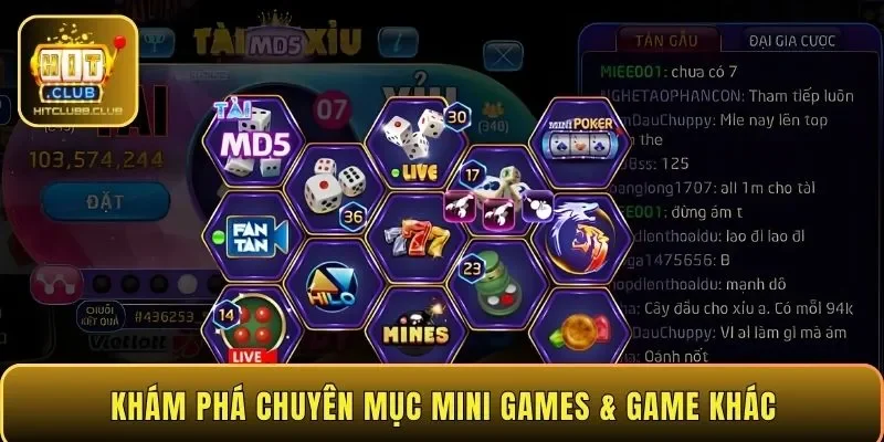Khám phá chuyên mục mini games & game khác